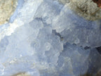 Natural Large Blue Lace Agate Geode and Vug Specimens x 2 From Nsanje, Malawi