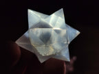 Polished Gemmy Rose Quartz Merkabah Stars x 4 From Ambatondrazaka, Madagascar