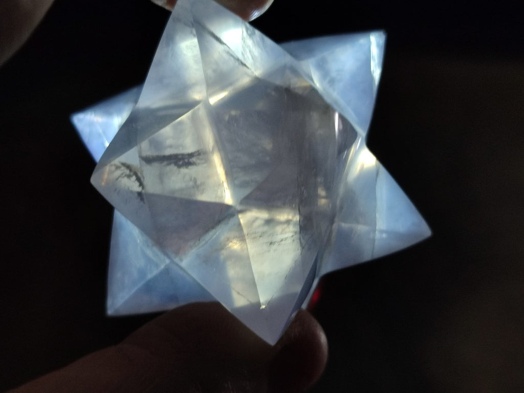 Polished Gemmy Rose Quartz Merkabah Stars x 4 From Ambatondrazaka, Madagascar