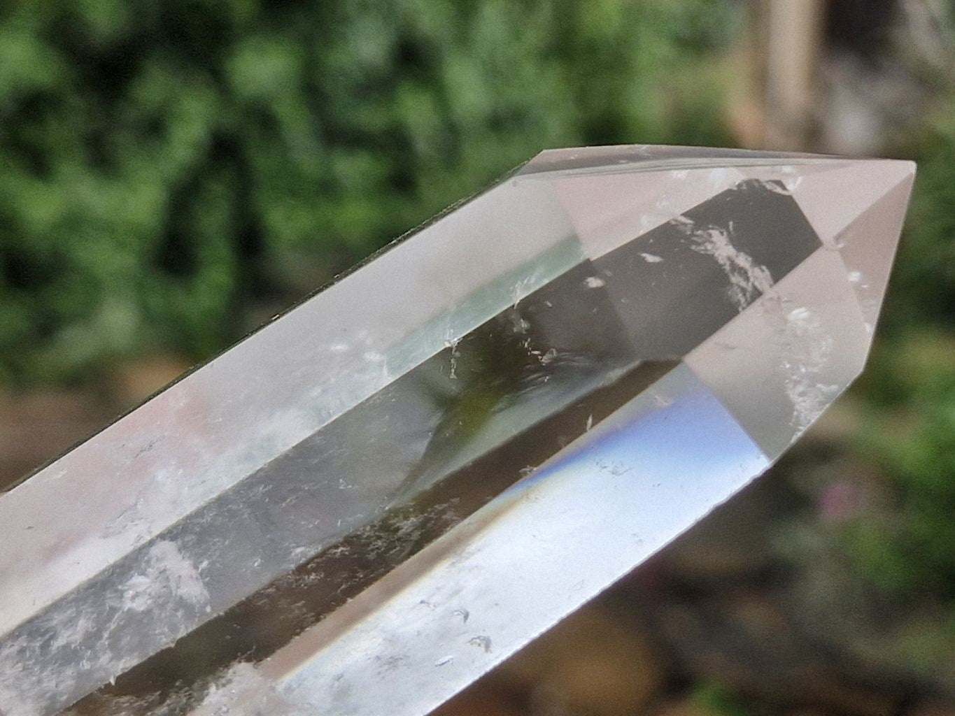 Polished Semi Optic Clear Quartz Crystals  x 7 From Madagascar - Toprock Gemstones and Minerals 