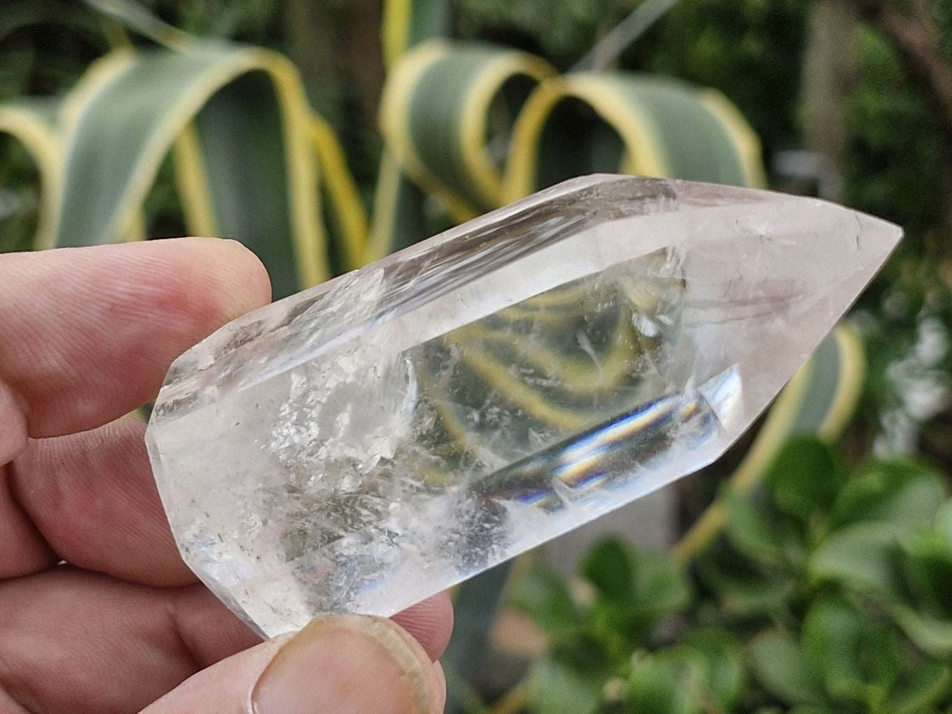 Polished Semi Optic Clear Quartz Crystals  x 7 From Madagascar - Toprock Gemstones and Minerals 