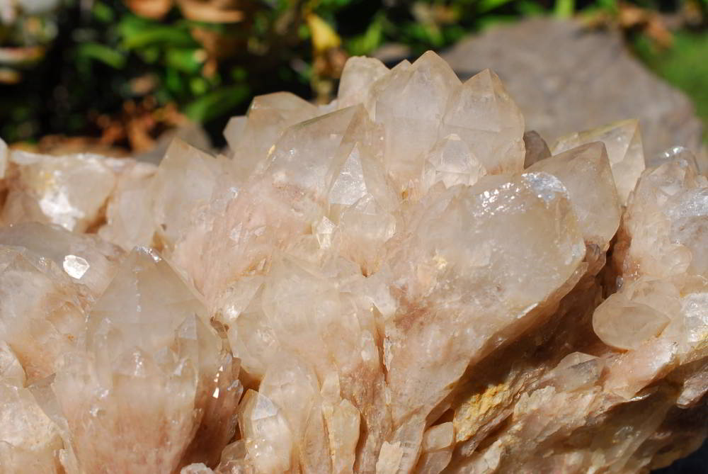 Natural Smokey Phantom Quartz Cluster x 1 From Lwena, Congo - TopRock