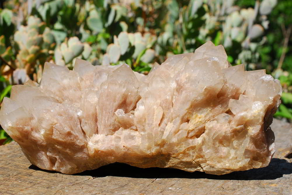 Natural Smokey Phantom Quartz Cluster x 1 From Lwena, Congo - TopRock