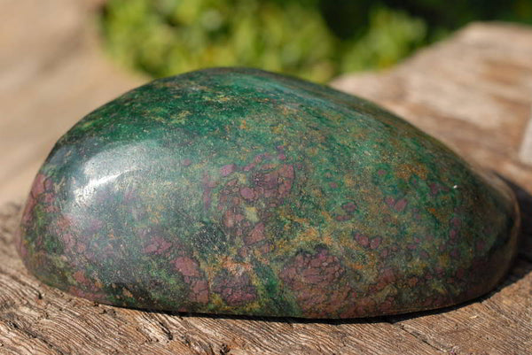 Polished Cupro Zoisite Gallet Free Forms x 12 From Zimbabwe - TopRock