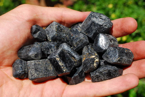 Natural Black Tourmaline Terminated Crystals x Lot x 1 From Zimbabwe - TopRock