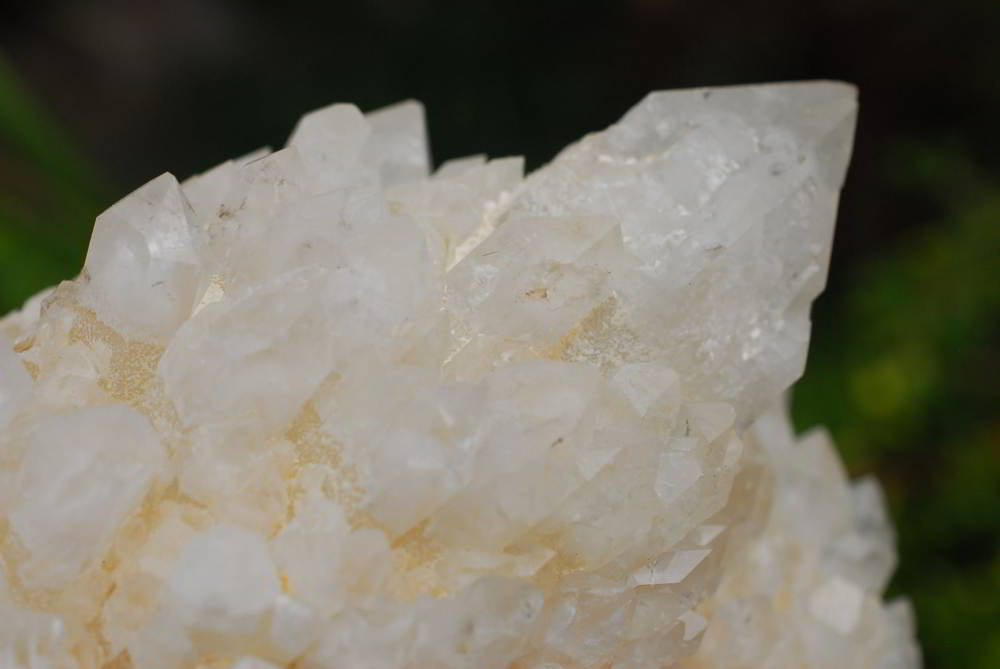 Natural Madagascar  White Phantom Window Quartz Clusters x 2 From Madagascar - TopRock