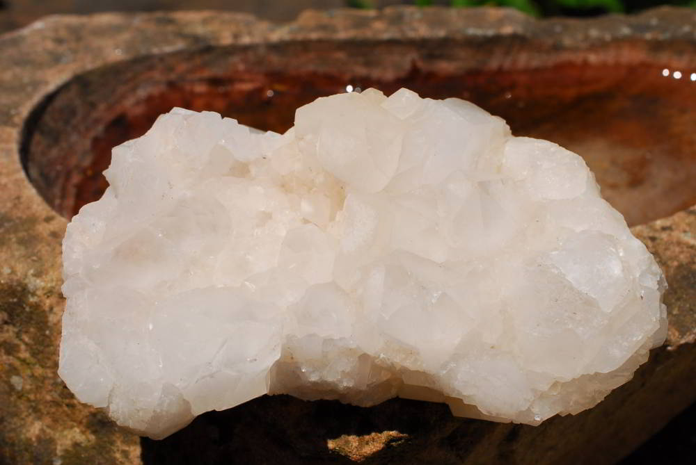 Natural Beautiful White Spikey Quartz Cluster Display Pieces  x 4 From Madagascar - TopRock