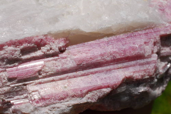 Natural Pink Rubellite Tourmaline Crystals In Schist x 2 From Karibib, Namibia - TopRock