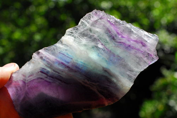 Polished Watermelon Fluorite Slabs x 6 From Namibia - TopRock