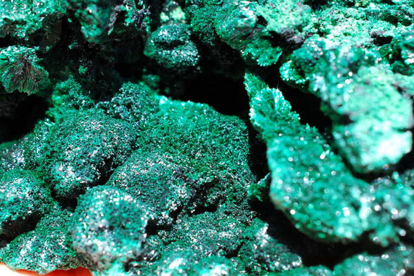 Natural Silky Malachite Specimens x 3 From Kasompe, Congo - TopRock