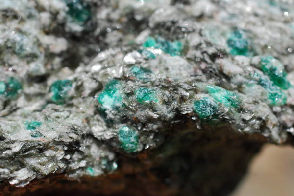 Natural Emeralds In Matrix Specimens x 5 From Zimbabwe - TopRock
