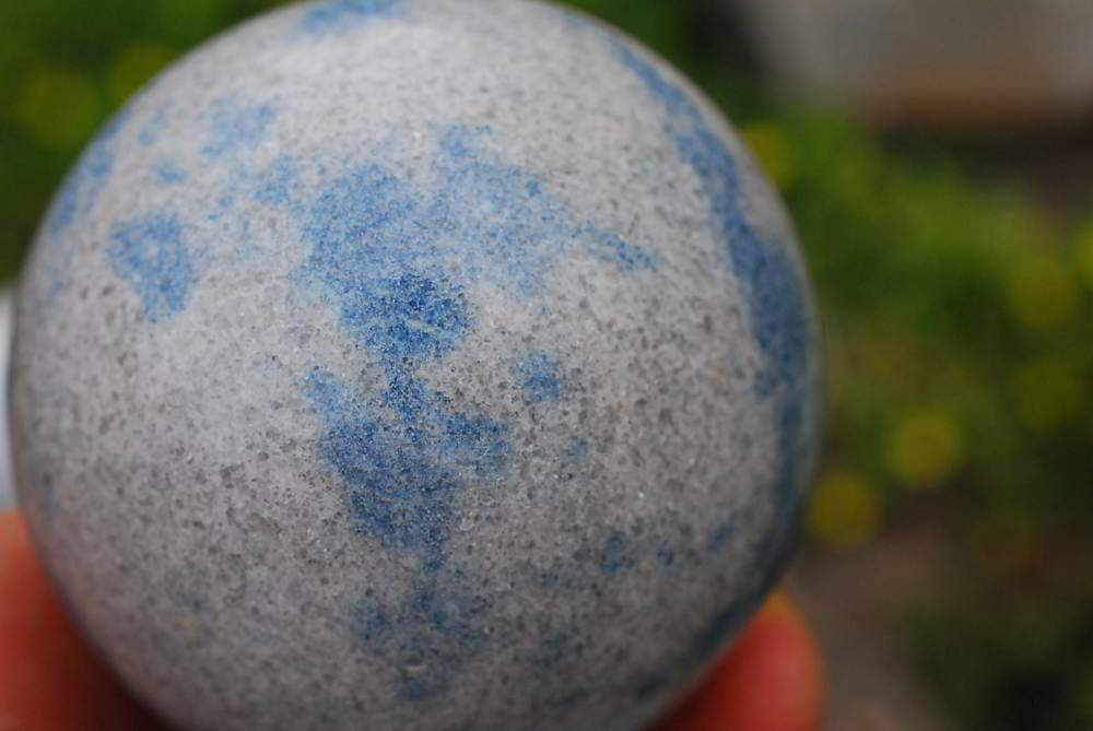 Polished Blue Spotted Spinel Spheres x 6 From Madagascar - TopRock