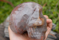 Polished Hematoid Skull Carving x 1 From Madagascar - TopRock