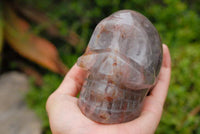 Polished Hematoid Skull Carving x 1 From Madagascar - TopRock