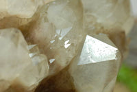 Natural Smokey Quartz Clusters With Phantoms x 2 From Lwena, Congo - TopRock