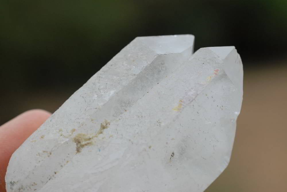 Real Quartz Natural Semi Polished & Unpolished Quartz Crystals x 12 From Madagasca ...