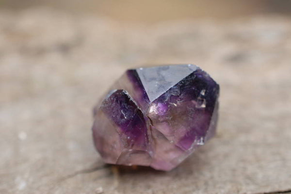 Natural Skeletal Sceptre & Window Smokey Amethyst Crystals x 35 From Chiredzi, Zimbabwe - TopRock
