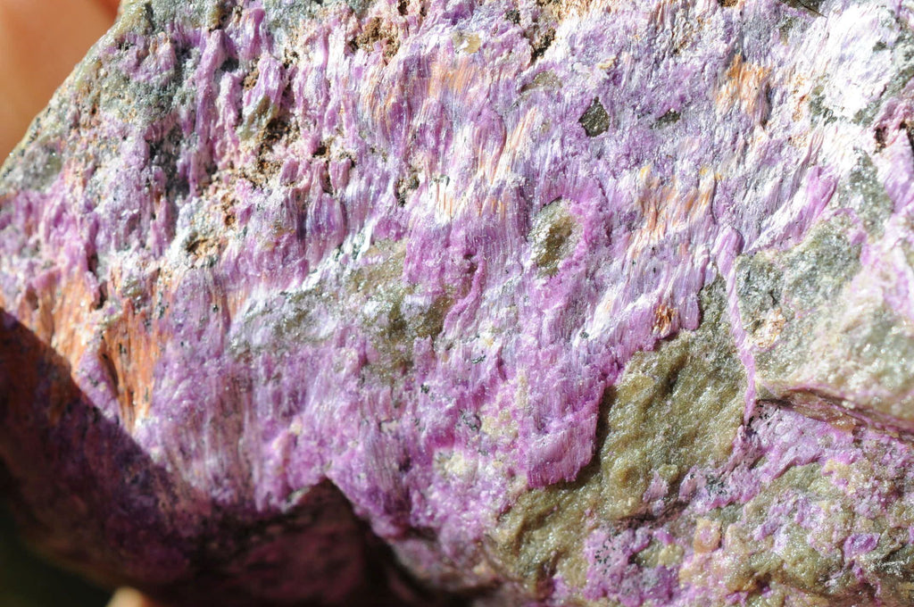 Natural Rare Stichtite & Green Serpentine Specimens x 8 From Barberton, South Africa - TopRock