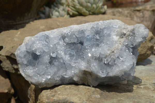 Natural Pale Blue Celestite Specimen With Semi Optic Crystals  x 1 From Sakoany, Madagascar - TopRock
