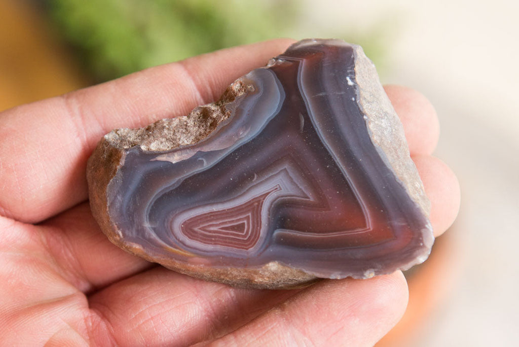 Polished One Sided Sashe River Agate Nodules - sold per 1 Kg - from Sashe River, Zimbabwe - TopRock