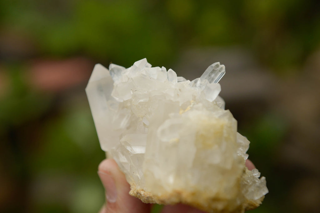 Natural Mixed Quartz Clusters  x 12 From Madagascar - TopRock