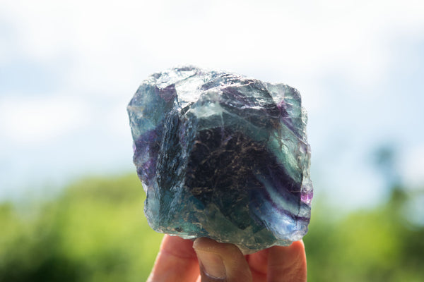 Natural Selected Cobbed Large Sized Watermelon Fluorite Pieces - sold per 5 Kg - From Uis, Namibia - TopRock