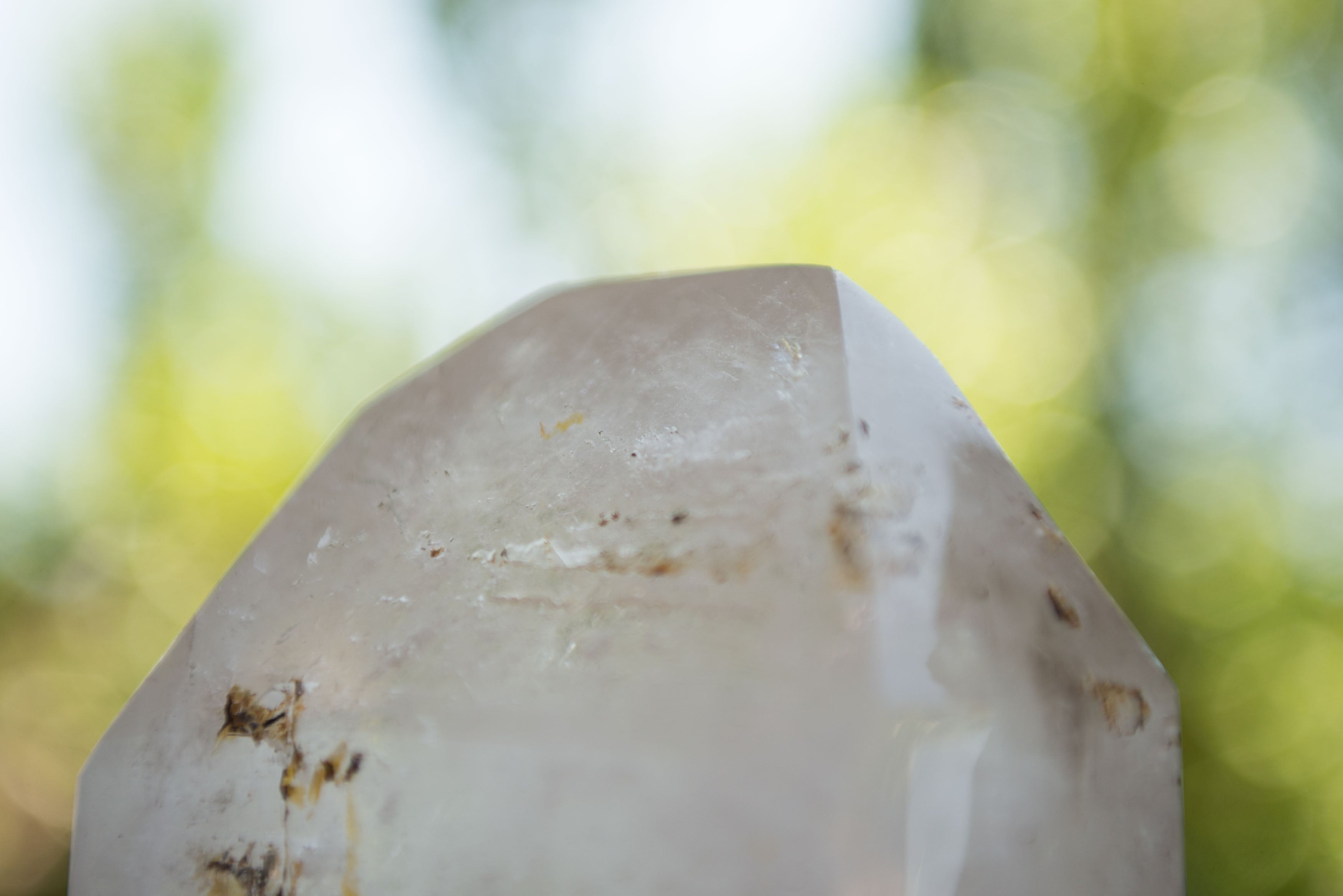 Polished Large Optic to Near Optic Quartz Point x 1 From Madagascar - TopRock