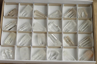 Polished Clear Quartz Crystal Points x 24 From Madagascar - TopRock