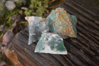 Natural Rough Jade Cobbed Specimens x 24 From Swaziland