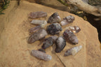 Natural Mini Amethyst Crystals  x 12 From Chiredzi, Zimbabwe - Toprock Gemstones and Minerals 