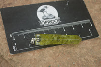 Polished Packaged Hand Crafted Resin Pendant with Peridot Chips  - sold per piece - From Bulwer, South Africa - TopRock