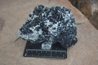 Natural Schorl Black Tourmaline Specimens x 2 From Erongo, Namibia - Toprock Gemstones and Minerals 