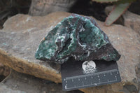 Natural Drusy Coated Ball  Malachite On Dolomite Specimens x 2 From Likasi, Congo - Toprock Gemstones and Minerals 