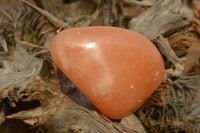 Polished Orange Twist Calcite Standing Free Forms  x 4 From Madagascar - TopRock