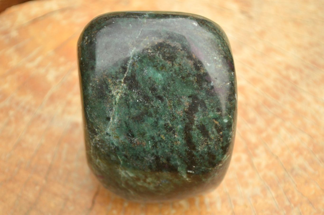 Polished Fluorescent Ruby Corundum In Chrome Verdite Free Forms x 4 From Zimbabwe - TopRock