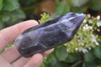 Polished Deep Purple Chevron Amethyst Points  x 6 From Zambia - Toprock Gemstones and Minerals 