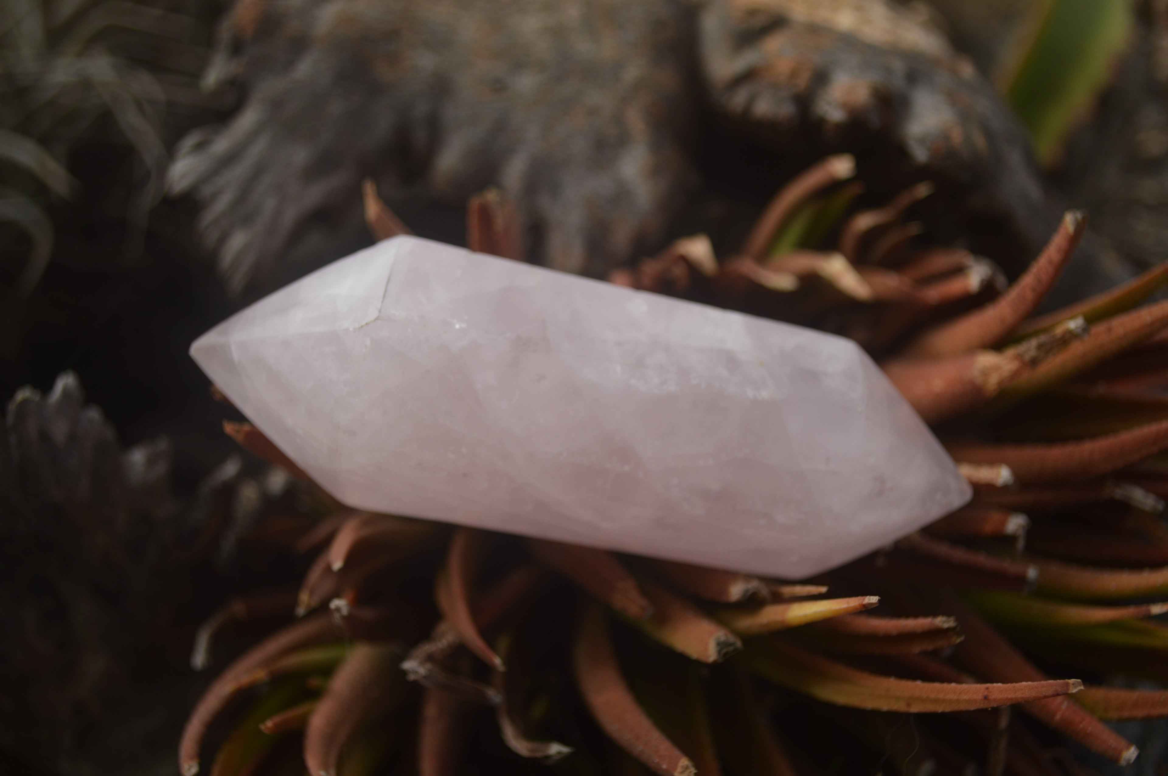 Polished Gemmy Double Terminated Rose Quartz Points x 12 From Ambatondrazaka, Madagascar - TopRock
