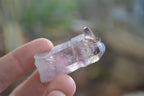 Natural Single Window Amethyst Crystals  x 12 From Chiredzi, Zimbabwe - Toprock Gemstones and Minerals 