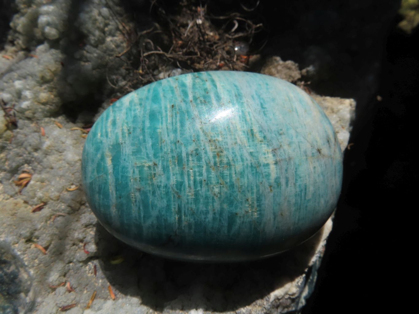Polished Amazonite Gallets -  Sold per Kg  From Madagascar - TopRock