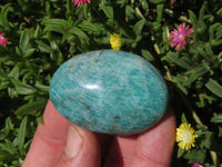 Polished Amazonite Gallets -  Sold per Kg  From Madagascar - TopRock
