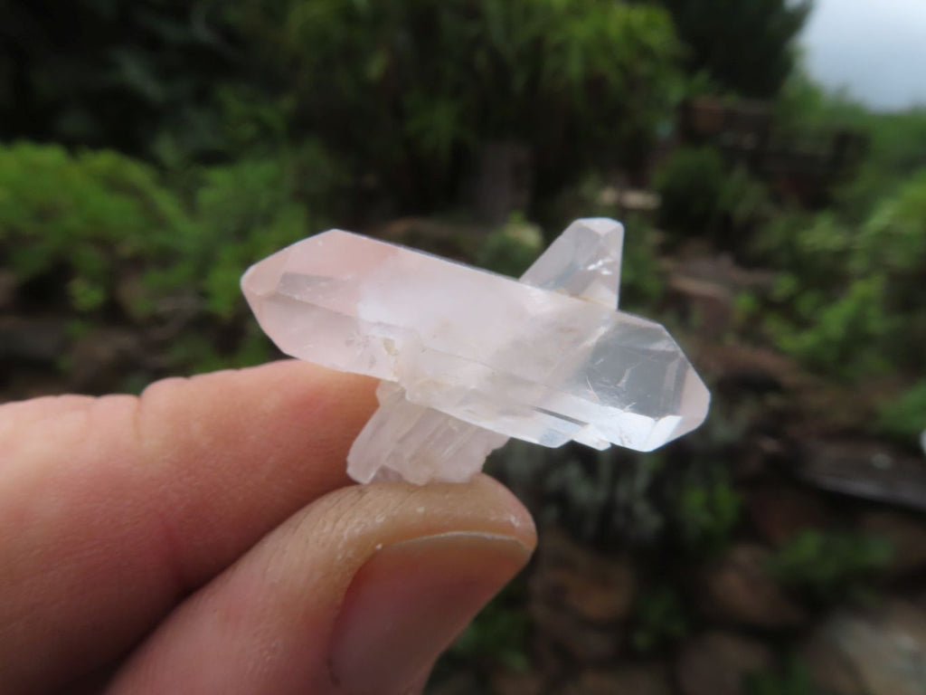 Natural Mine Run Optic to Semi Optic Larger Quartz Crystals - sold per kg - From Madagascar - TopRock