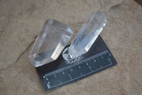 Polished Rare Small Inclusion Quartz Points x 6 From Madagascar - Toprock Gemstones and Minerals 
