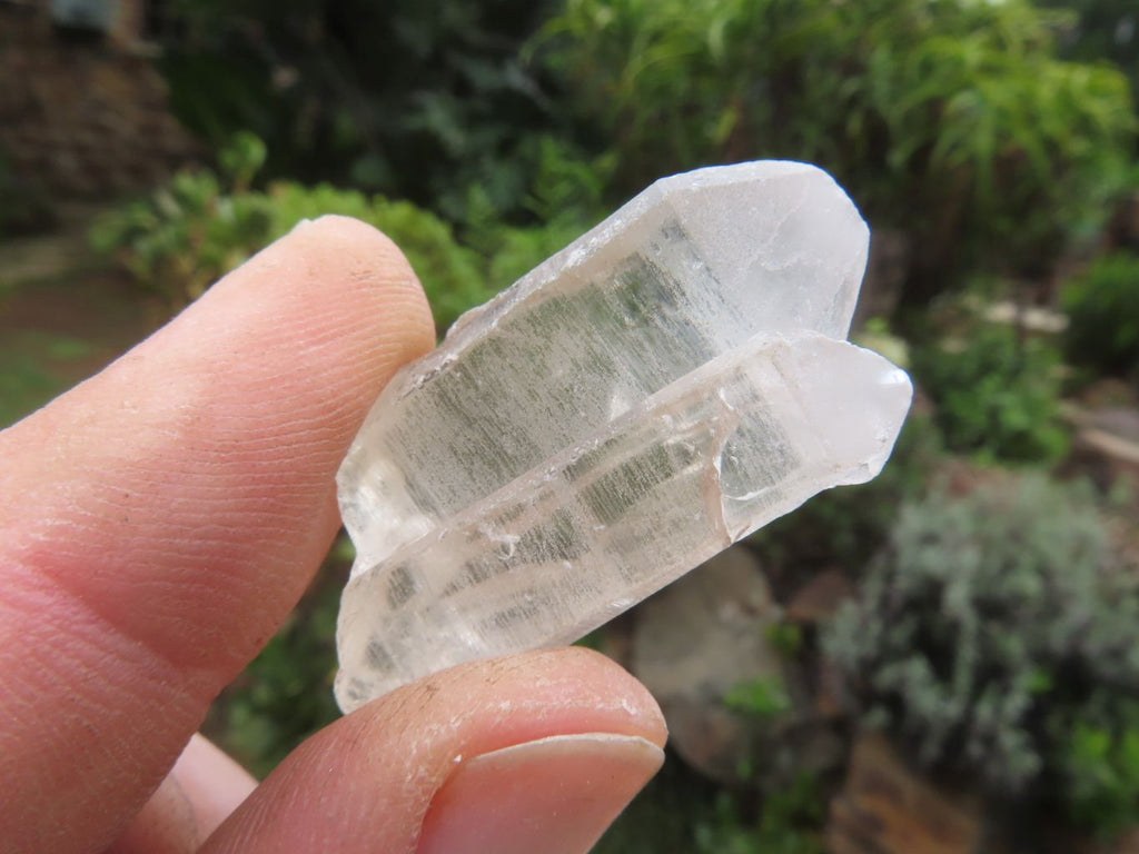 Natural Mine Run Optic to Semi Optic Larger Quartz Crystals - sold per kg - From Madagascar - TopRock