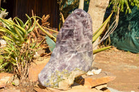 Polished Rare Anhydrite Display Piece With Chrome Diopside x 1 From Tulear, Madagascar - Toprock Gemstones and Minerals 
