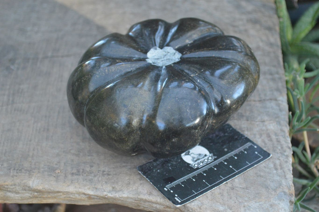 Polished Serpentine Pumpkin Carving x 1 From Zimbabwe - Toprock Gemstones and Minerals 