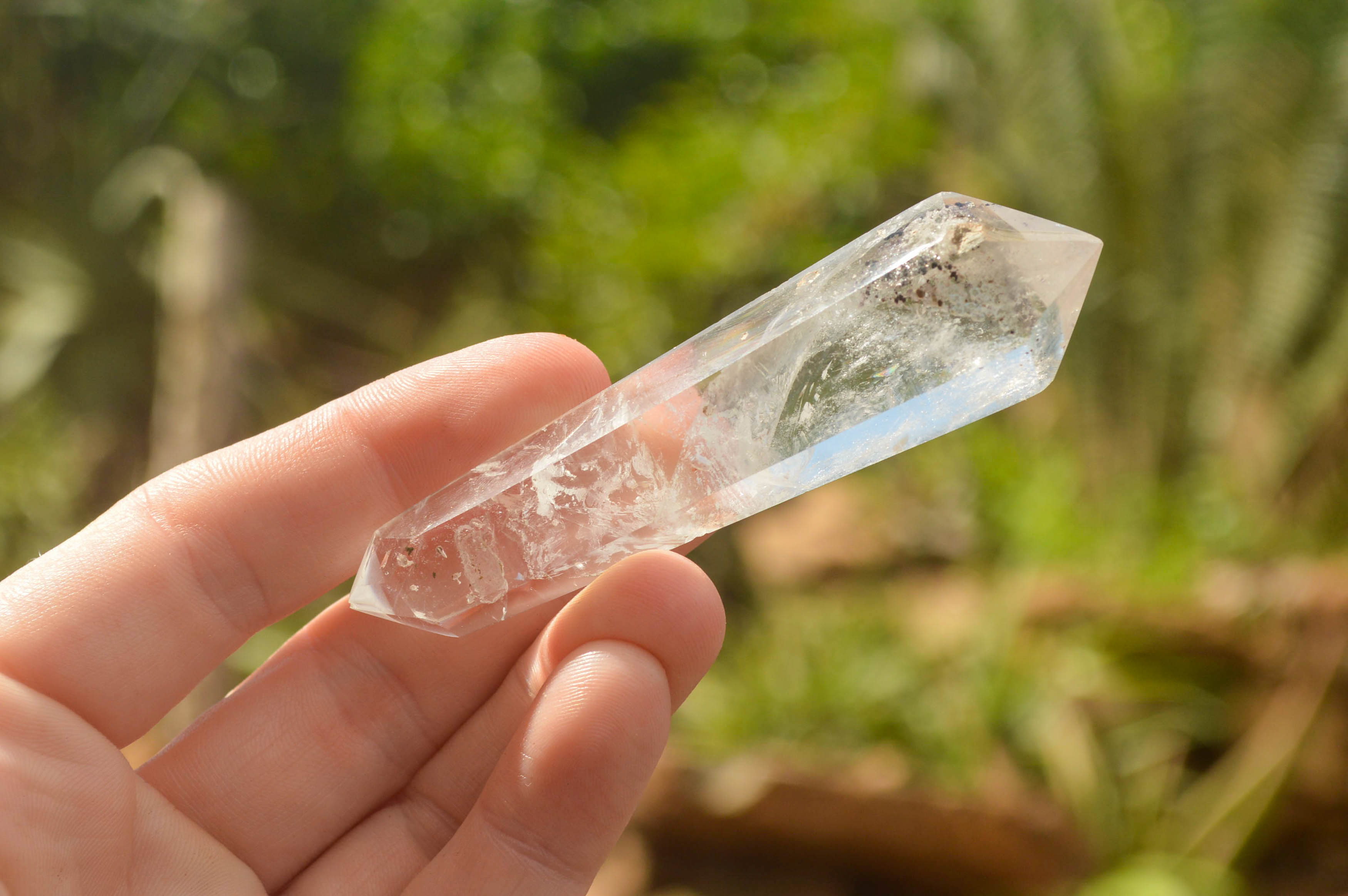 Polished Groovy Mixed Selection Of Quartz Crystals  x 6 From Madagascar - TopRock