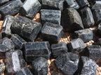 Natural Alluvial Schorl / Black Tourmaline Crystals - sold per kg - From Zimbabwe - TopRock