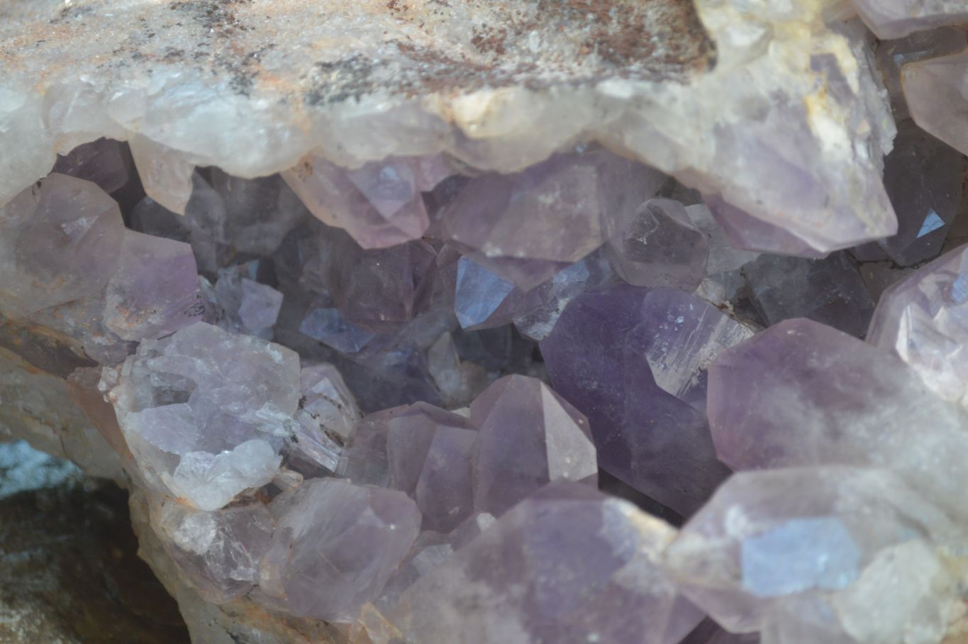 Natural Jacaranda Amethyst Cluster x 1 From Mumbwa, Zambia - TopRock