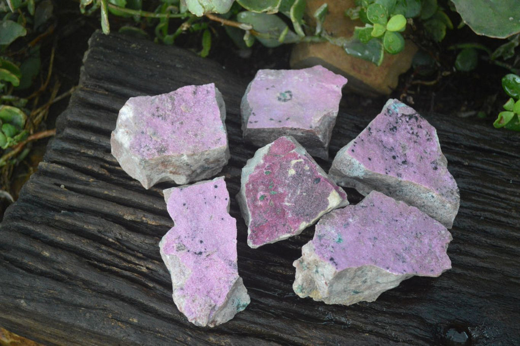 Natural Pink Salrose Cobaltion Dolomite Specimens  x 6 From Kakanda, Congo - Toprock Gemstones and Minerals 