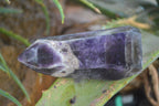 Polished Deep Purple Chevron Amethyst Points  x 6 From Zambia - Toprock Gemstones and Minerals 